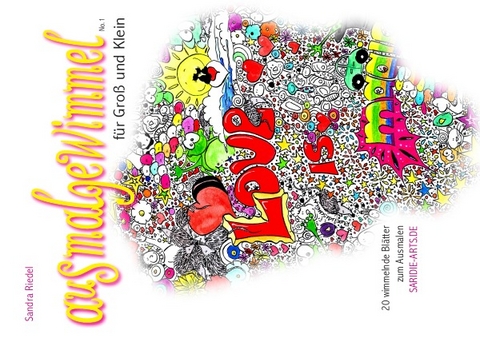 Sandras Ausmalgewimmel I - Sandra Riedel