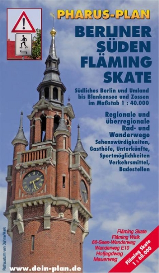 Pharus-Plan Berliner Süden und Fläming-Skate