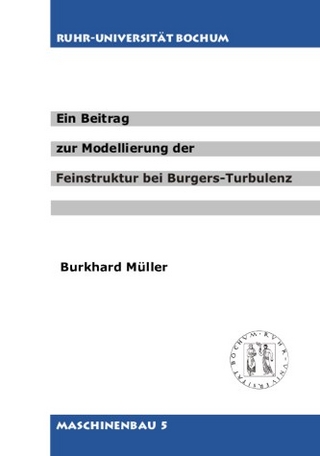 Ein Beitrag zur Modellierung der Feinstruktur bei Burgers-Turbulenz