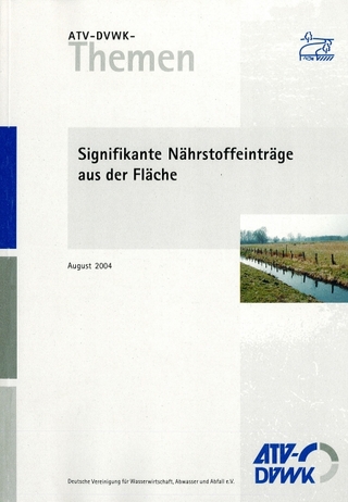 Signifikante Nährstoffeinträge aus der Fläche