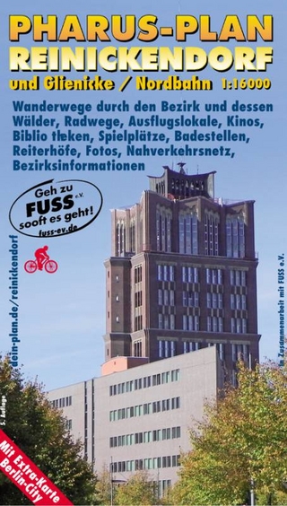 Pharus-Plan Reinickendorf und Glienicke/Nordbahn