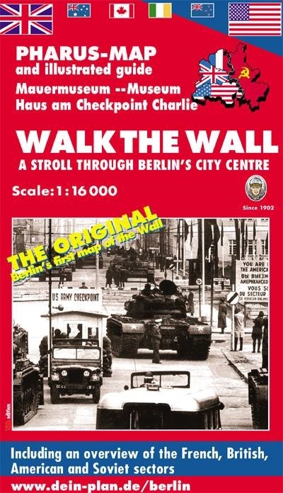 Pharus-Map Mauermuseum - Haus am Checkpoint Charlie - WALK THE WALL