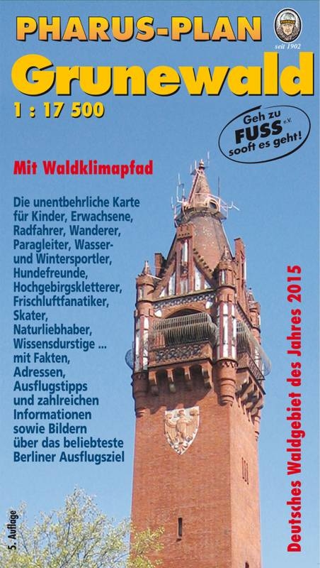 Pharus-Plan Grunewald 1: 17 500