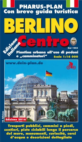 Pharus-Plan Berlino Centro (Italienische Ausgabe)