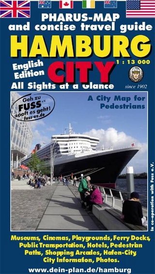 Pharus-Plan Hamburg City (English Edition)