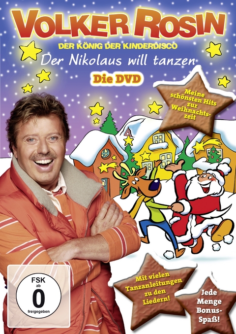 Der Nikolaus will tanzen - DVD - Volker Rosin