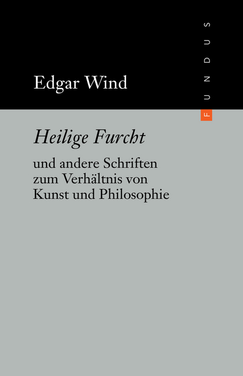 Heilige Furcht - Edgar Wind