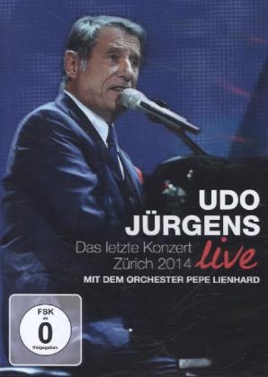 Das letzte Konzert - Z&uuml;rich 2014 live, 1 DVD - Udo J&uuml;rgens