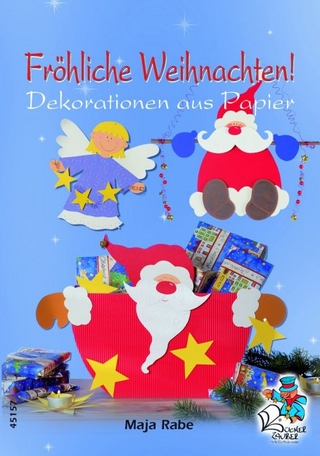 Fröhliche Weihnachten!  Dekorationen aus Papier