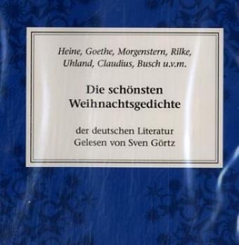 Die sch&ouml;nsten Weihnachtsgedichte, 1 Audio-CD - 