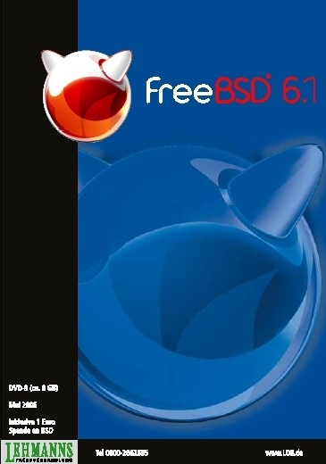FreeBSD 6.1 DVD - 