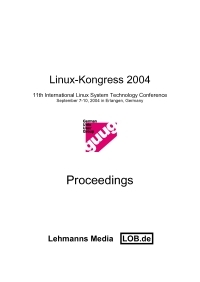 Linux-Kongress 2004 Proceedings