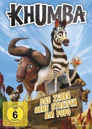 Khumba - Das Zebra ohne Streifen am Popo, 1 DVD