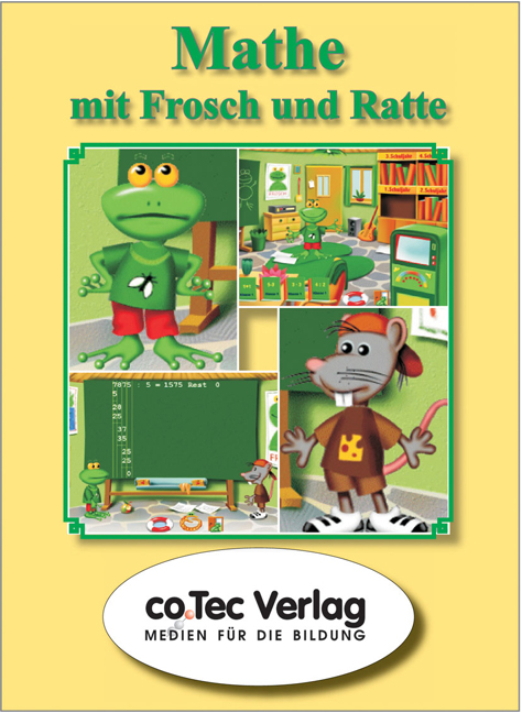 Mathe mit Frosch und Ratte