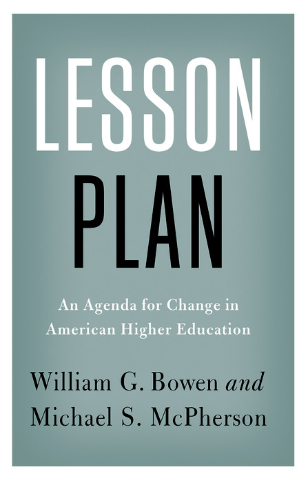 Lesson Plan - William G. Bowen, Michael McPherson