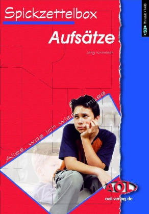 Spickzettelbox Aufs&auml;tze - Julia Anders