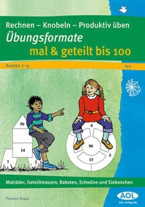 Übungsformate: Mal und geteilt bis 100