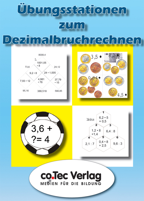 &Uuml;bungsstationen zum Dezimalbruchrechnen