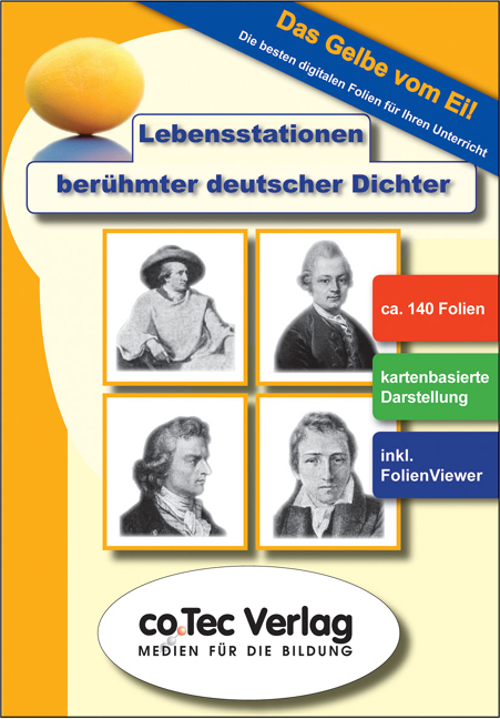 Lebensstationen ber&uuml;hmter deutscher Dichter