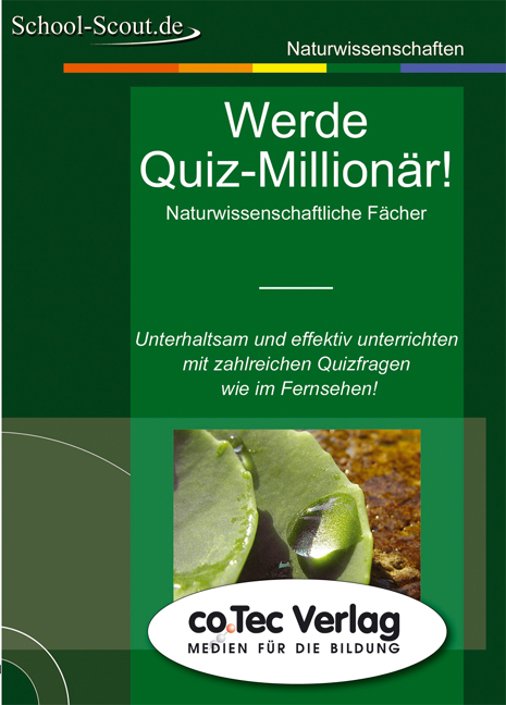 Werde Quiz-Million&auml;r! Naturwissenschaftliche F&auml;cher