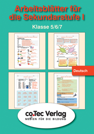 Arbeits- und Übungsblätter Deutsch Klasse 5-7
