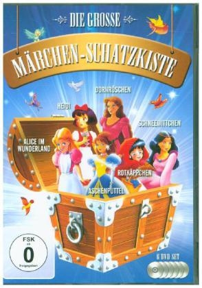 Die gro&szlig;e M&auml;rchen Schatzkiste, 6 DVDs