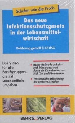 Das neue Infektionsschutzgesetz in der Lebensmittelwirtschaft, 1 CD-ROM