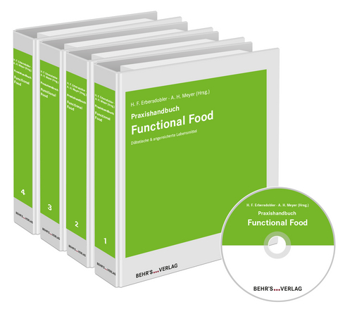 Praxishandbuch Functional Food - Dr. Mark Delewski, Dr. Danja Domeier, Prof. Dr. Ulrich H. Engelhardt, Dr. Ina Gerstberger, Prof. Dr. G&uuml;nter Klein, Hanna Kn&ouml;rnschild, Prof. Dr.-Ing. habil. Benno Kunz, Prof. Dr. Hans Meisel, Prof. Dr. habil. Gerald Muschiolik, Dr. Andreas Reinhart, Prof. Dr. Karin Schwarz, Prof. Dr. Dr. Hans Steinhart, Prof. Dr. Elke Trautwein, Dr. Levke Vo&szlig;, Dr. Uta Verbeek, Dr. Michael de Vrese, Prof. Dr. Wilhelm Stahl, Prof. Dr. J&uuml;rgen Schrezenmeir, Michael Gusko, Prof. Dr. troph. Michael Hamm, Christof Kr&uuml;ger, Prof. Dr. med. Dr. med. habil. Olaf Adam, Prof. Dr. Gerd B&ouml;nner, Dr. Gerhard Dongowski, Dr. Heiko Dustmann, Prof. Dr. Aloys Berg, Dr. G&uuml;nther Boehm, Dr. Sarah Egert
