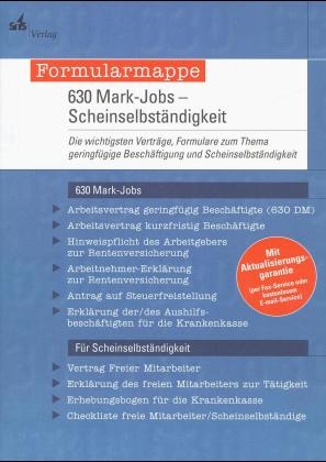 630 Mark-Jobs, Scheinselbst&auml;ndigkeit, Formularmappe