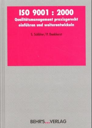 ISO 9001:2000 - Peter Dunkhorst, Sylvia Schl&uuml;ter