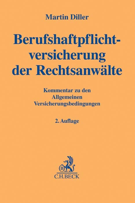 Berufshaftpflichtversicherung der Rechtsanw&auml;lte - Martin Diller