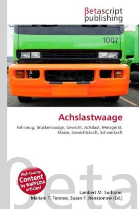 Achslastwaage