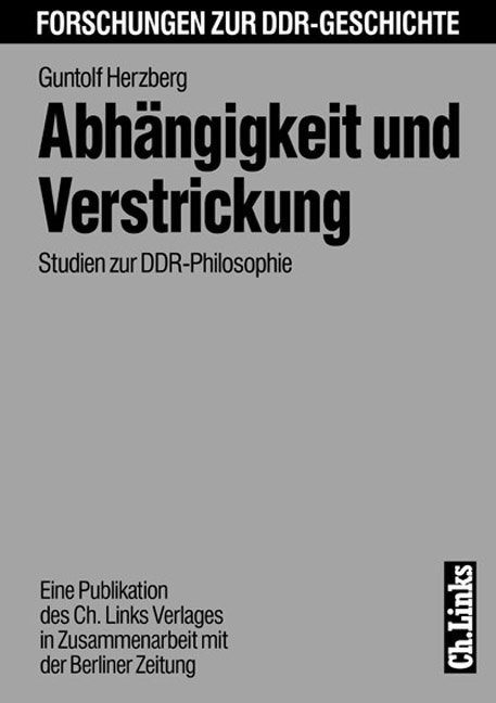 Abh&auml;ngigkeit und Verstrickung - Guntolf Herzberg