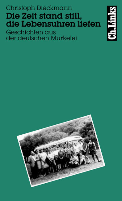 Die Zeit stand still, die Lebensuhren liefen - Christoph Dieckmann