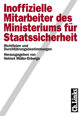 Inoffizielle Mitarbeiter des Ministeriums für Staatssicherheit