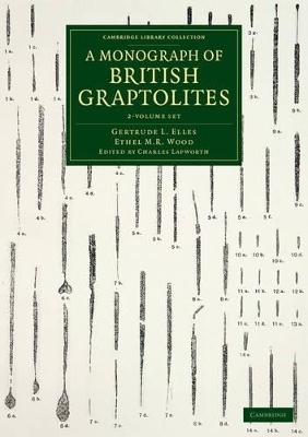 A Monograph of British Graptolites 2 Volume Set - Gertrude L. Elles, Ethel M. R. Wood