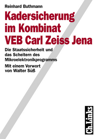 Kadersicherung im Kombinat VEB Carl Zeiss Jena