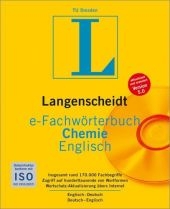 Langenscheidt e-Fachwörterbuch 4.0 Chemie Englisch