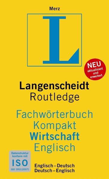 Langenscheidt Fachw&ouml;rterbuch Kompakt Wirtschaft Englisch