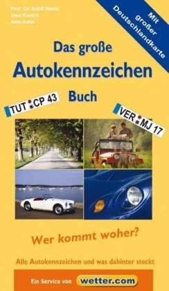 Das gro&szlig;e Autokennzeichenbuch - Alex Aabe