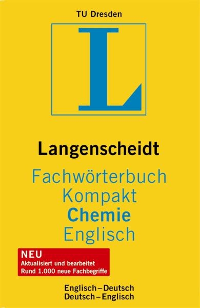 Langenscheidt Fachw&ouml;rterbuch Kompakt Chemie Englisch - 