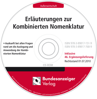 Erläuterungen zur Kombinierten Nomenklatur