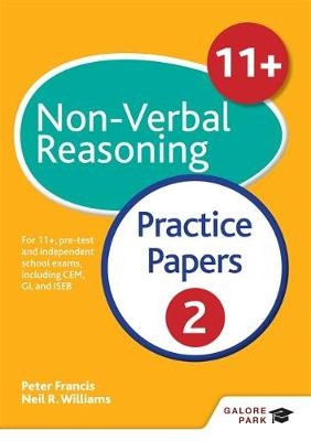 11+ Non-Verbal Reasoning Practice Papers  2 -  Sarah Collins,  Peter Francis