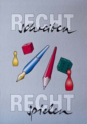 Recht schreiben - recht spielen