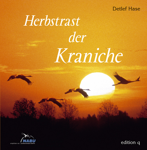 Herbstrast der Kraniche - Detlef Hase
