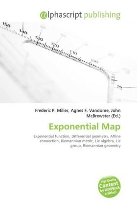 Exponential Map - Frederic P Miller, Agnes F Vandome, John McBrewster