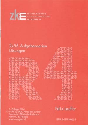 Rechenserien R4 L&ouml;sungen - Felix Lauffer