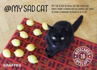 My Sad Cat Notecards - Tom Cox