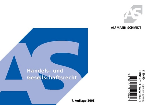 Alpmann Cards Handels- und Gesellschaftsrecht - Claudia Haack
