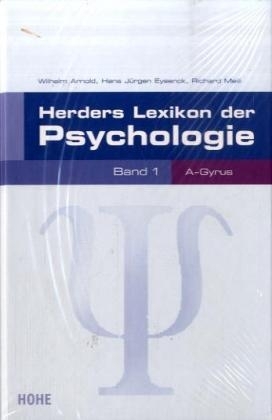 Herders Lexikon der Psychologie